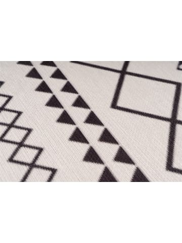 Arte Espina Wohnzimmer Teppich – Kurzflorteppich Maya 425 in weiß - schwarz - rechteckig
