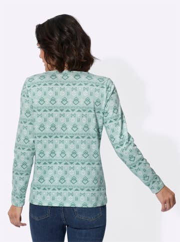 WITT WEIDEN Shirt in mint-bedruckt