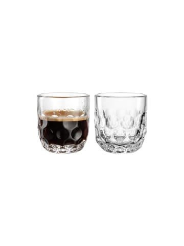 LEONARDO 2er Set Espressogläser (1) Gocce 60 ml in transparent