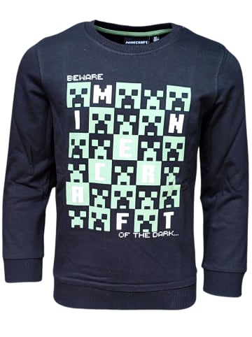 Minecraft Sweatshirt Minecraft Creeper in Schwarz