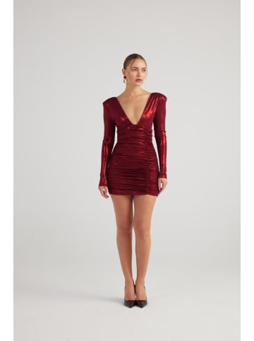Holly Lolly Kleid in Bordeaux