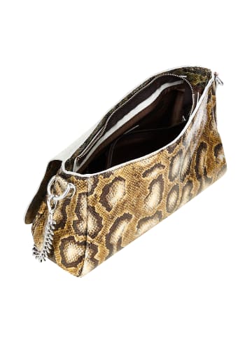 faina Women Shoulder Bag in Gold