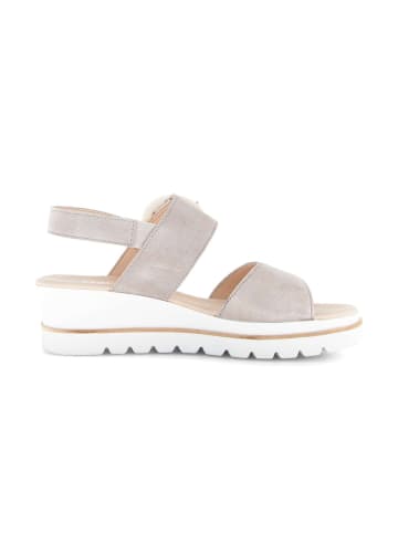 Gabor Plateau Sandalen in beige