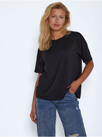 Noisy may Oversized T-Shirt 2-er Stück Pack Basic Set NMMATHILDE in Schwarz-2