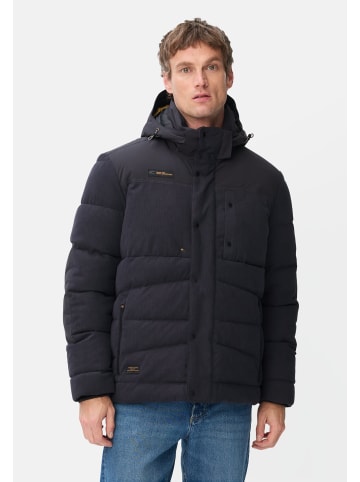 Camel Active Cordjacke mit abnehmbarer Kapuze in Dunkelblau