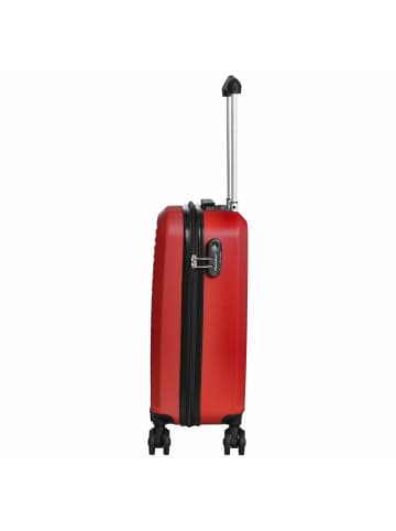 Check.In Paradise by  Havanna 2.0 - 4-Rollen-Kabinentrolley 55 cm (pink) in rot