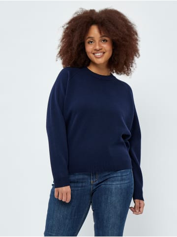 Peppercorn Pullover in Black Iris Solid