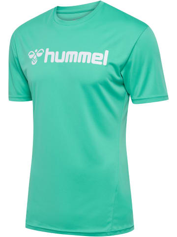 Hummel T-Shirt Hmllogo Erwachsene in ATLANTIS