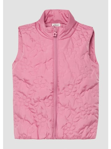 s.Oliver Outdoor-Weste in 4182_rosa