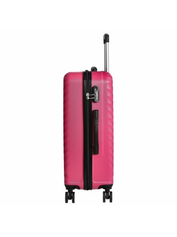 Paradise by CHECK.IN Kingston - 4-Rollen-Trolley 67 cm (lila) in pink