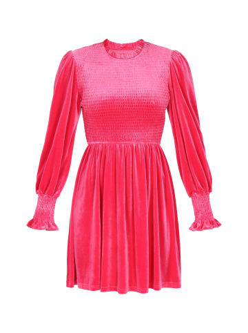 NAEMI Women Dress in Rose Red