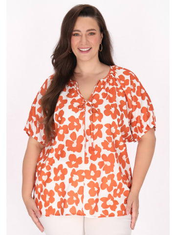 Ancie Damen Plus Size Blouse in Orange