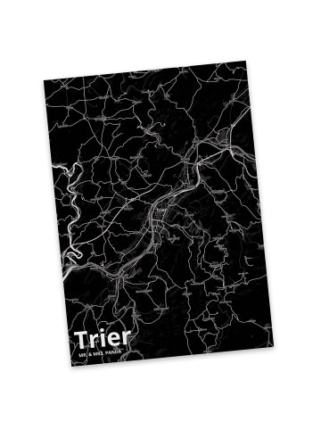 Mr. & Mrs. Panda Postkarte Trier mit Spruch in Keine Angabe