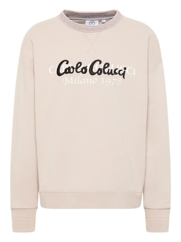 Carlo Colucci Sweatshirt De Tomas in Beige