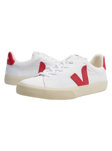 Veja Turnschuhe in white/red