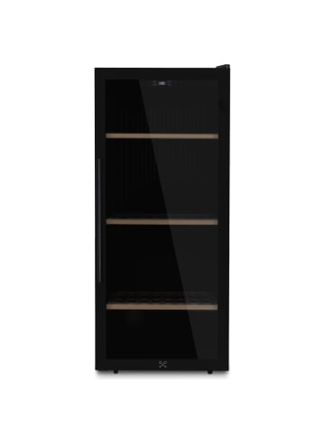 Les Petits Champs Weinkühlschrank 122 Flaschen CAVCB122 Schwarz, Energieklasse G, Anti-UV, LED