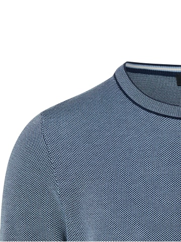 März Strickpullover in blau - 0001