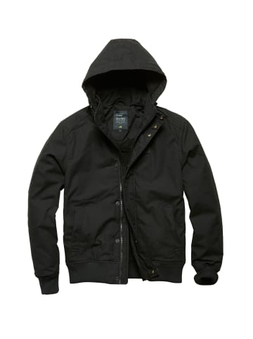 Vintage Industries Winterjacke in Schwarz