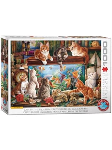 Eurographics Spiel - Katzen am Aquarium