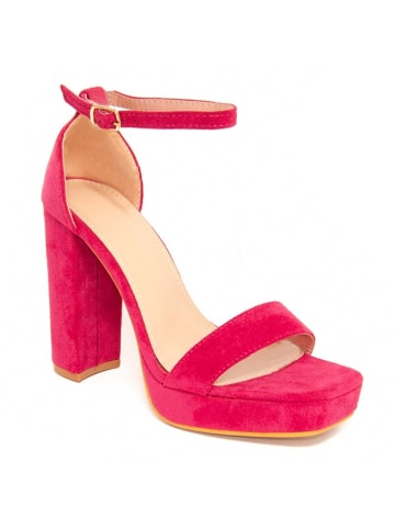 Montevita Sandalen Fersensandale Altsan in Fuchsie