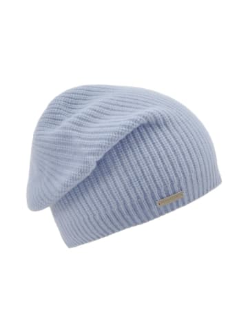 Seeberger Strickmütze in blau