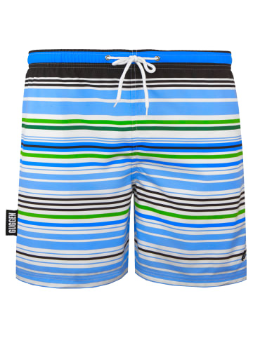 GUGGEN MOUNTAIN Badehose Bunt in Blau