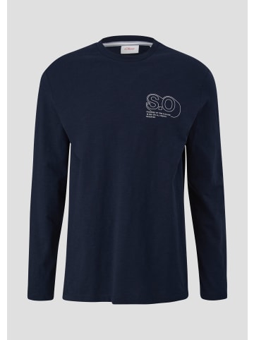 s.Oliver T-Shirt in 59D1_navy