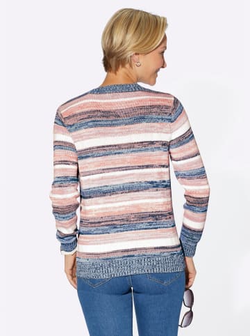 WITT WEIDEN Langarm-Pullover in taubenblau-puder-meliert
