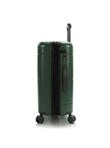 Heys Zen 4 Rollen Trolley M 66 cm mit Dehnfalte in green