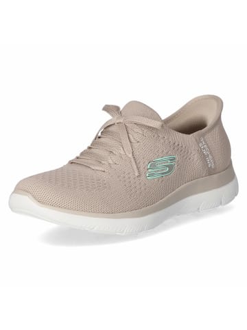 Skechers Slip Ins Sneaker NEW DAILY in taupe