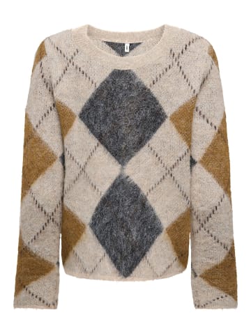 ONLY Strickpullover in Oatmeal