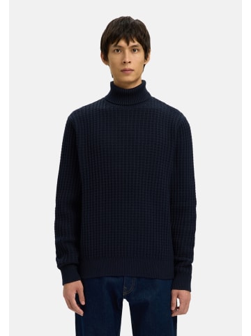 SELECTED HOMME Pullover 'Tom' in dunkelblau