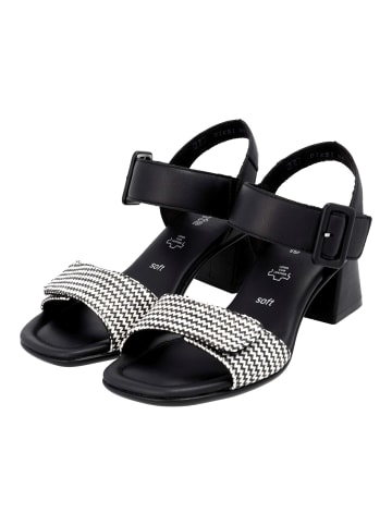 remonte Sandalen in Schwarz