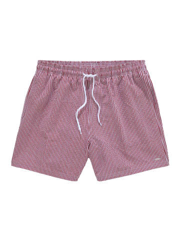 Venice Beach Badeshorts in rot-weiß