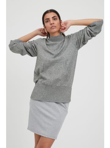 ICHI IHKava loose fit in Grey melange