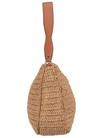 Guess Handtasche Ofelia Hobo in Natural/Cognac
