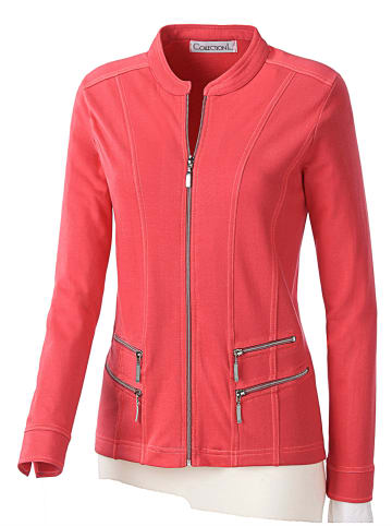WITT WEIDEN Shirtjacke in korallenrot