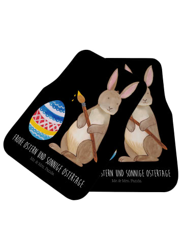 Mr. & Mrs. Panda Automatte Hase Eier Malen mit Spruch in Schwarz