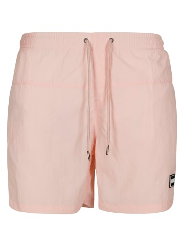 Urban Classics Badeshorts in pink