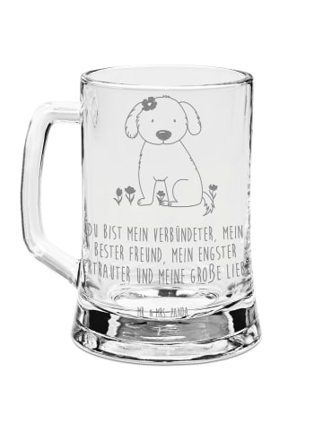 Mr. & Mrs. Panda Humpen Hund Dame mit Spruch in Transparent