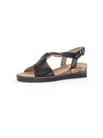Gabor Comfort Sandale in schwarz