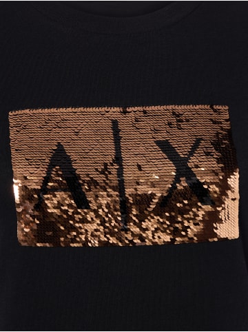 Armani Exchange Shirt in schwarz gold
