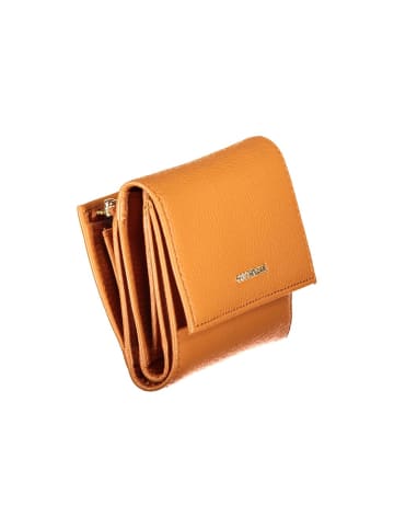 COCCINELLE Orange Leder Damen Geldbörse