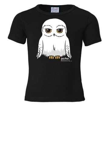 Logoshirt T-Shirt Harry Potter - Hedwig in schwarz