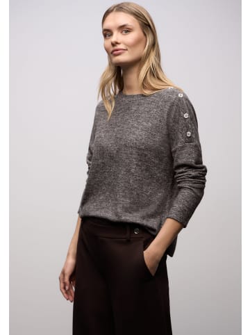 Street One 'Softes Shirt mit Knöpfen' Braun