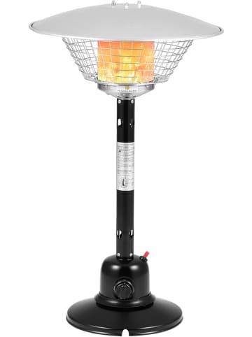 COSTWAY Terrassenheizer für Tischplatte 4kW in Schwarz