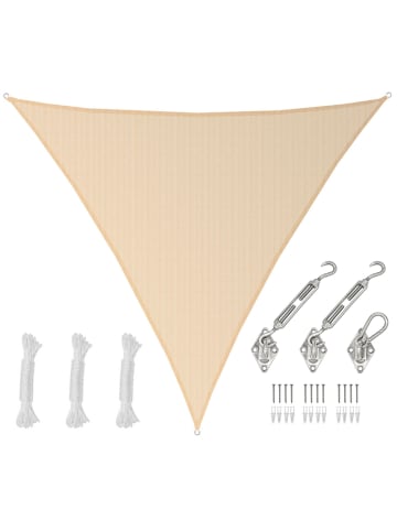 AMANKA Sonnensegel Atacama 600 x 600 cm in beige