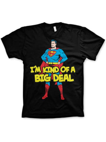 Superman T-Shirt in Schwarz