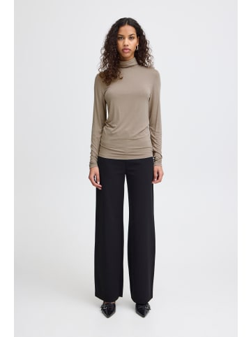 ICHI IHPHILUCA LS Slim fit in Fungi