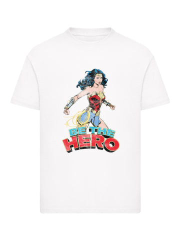 F4NT4STIC T-Shirt Wonder Woman Be The Hero in weiß